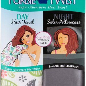 Turbie Towel® & Satin Pillowcase